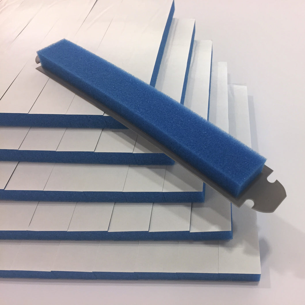 100 Foam Forehead Strips (1 box)